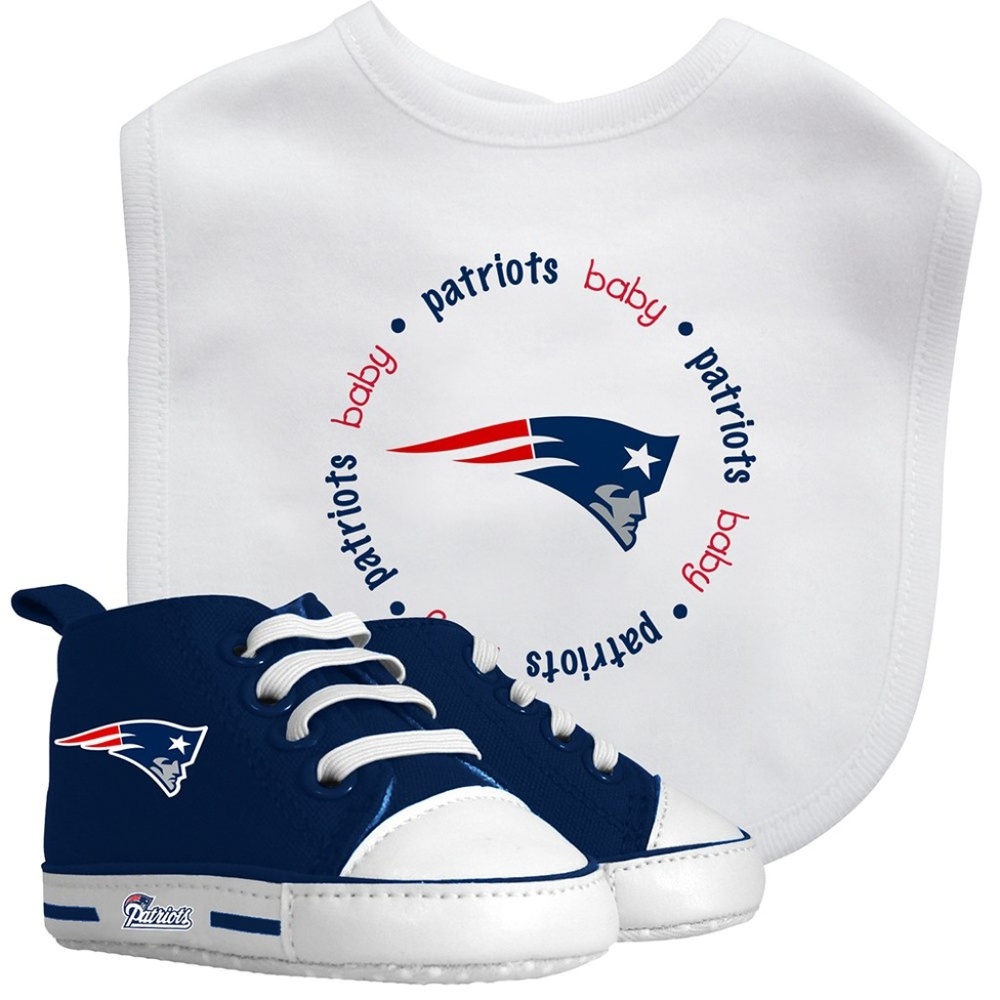 NFL New England Patriots Baby Bib & Pre Walker Set